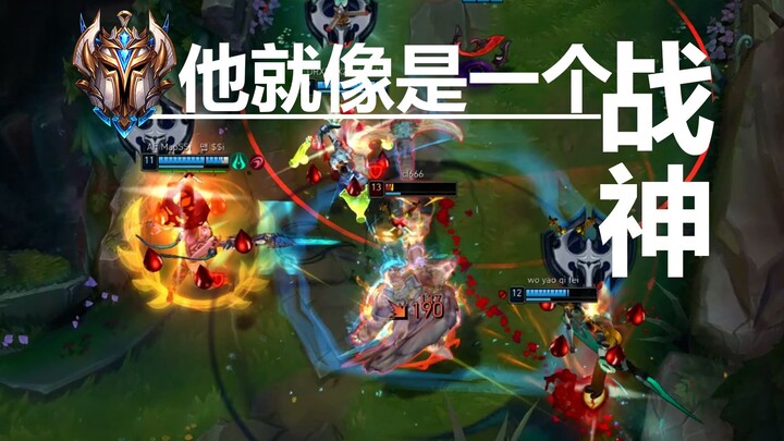 来！和我打！韩服最强王者组战神集锦#1