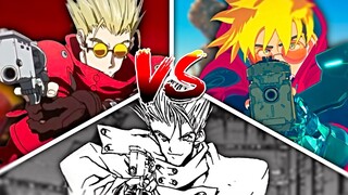 Trigun: Manga Vs 90s Anime Vs Stampede | Full Comparison