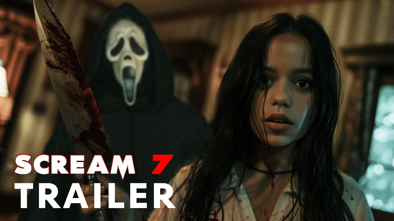 Scream 7 (2025) - Teaser Trailer | Jenna Ortega, Courtney Cox - BiliBili