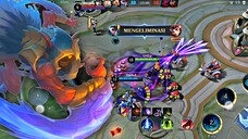 EPIC MOMENT HELCURT BRUTAL DAMAGE DI MOBILE LEGENDS 😱