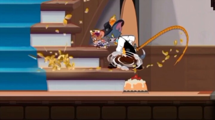 [Cat and Mouse Mobile Game/Beef Soup/Step on the Ignite Scissors] The final movement ends here, good
