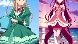 (Perbandingan penampilan): Lan Ruobing VS Miyuki