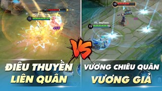 Ai Hơn Ai ? ĐIÊU THUYỀN Liên Quân Mobile Và VƯƠNG CHIÊU QUÂN Vương Giả Vinh Diệu