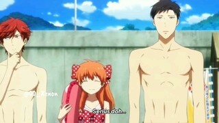 Spontan funny anime Malay dub by Sakit Tekak crew lead by Xenon from anime Gekkan Shoujo Nozaki Kun