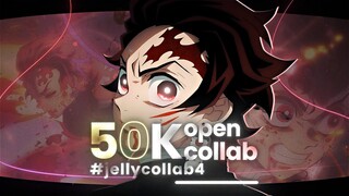 50K JELLY's OPEN COLLAB (Closed) - Gangsta's Paradise | Demon Slayer | 4K