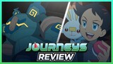 Ash Returns to Unova! Goh Catches Golurk! | Pokémon Journeys Episode 14 Review