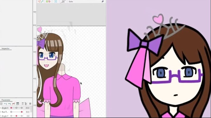 Live2D model update