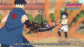 Boruto Episode 261 - Himawari's First Fight in Academy | Himawari & Kawaki become Classmates