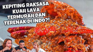 GEDE BGT! KEPITING RAKSASA KUAH LAVA FAVORIT JESSICA JANE × JEROME