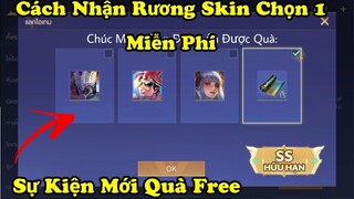 Liên Quân | Cách Nhận Rương 5 Skin Chọn 1 Miễn Phí Và Review Sự Kiện Nạp Quân Huy Sever Thái Lan