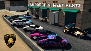 Lamborghini Carmeet PART2 in Car Parking Multiplayer