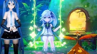 Lagu Aranara "Genshin Impact" feat. Miku Hatsune [Hatsune Miku] World Sketch REMIX