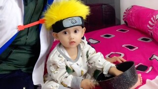 Ketika Minato Suruh Jagain Naruto Sementara Kushina ke Pasar