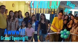 Rampa sa Evia mall para sa grand opening ng COSMOLASH!!!