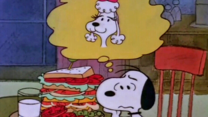 Snoopy Snoopy tersesat dalam cinta