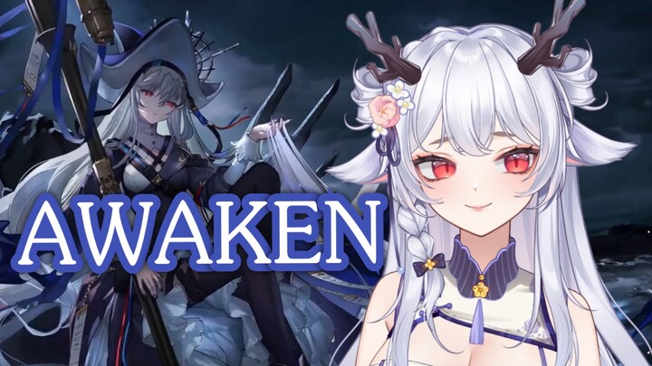 Bottom V didn't want to graduate, so she sang "Awaken" by Arknights