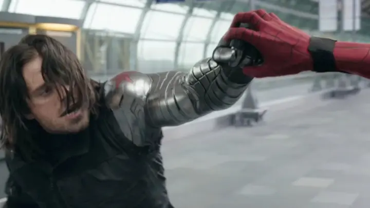 How strong is Spider-Man, he can take a punch from the Winter Soldier casually, and his strength is 