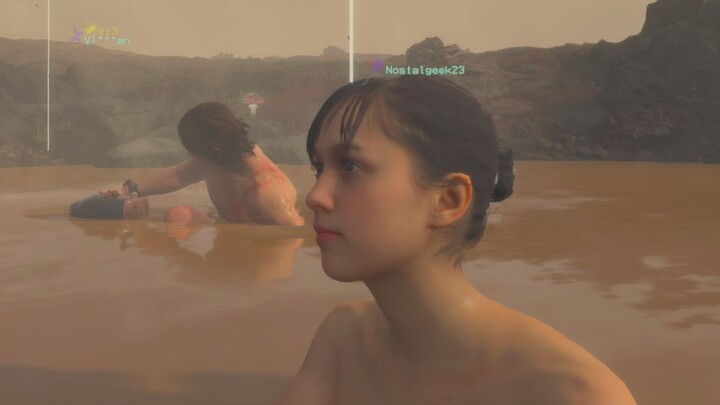 [Death Stranding] What happens when you take someone else's fiancée naked to a hot spring?
