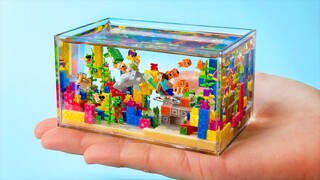 Making Tiny MINECRAFT Aquarium | Warm Ocean