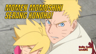 Momen Momoshiki Menyerang Konoha! | Boruto: Naruto Next Generations