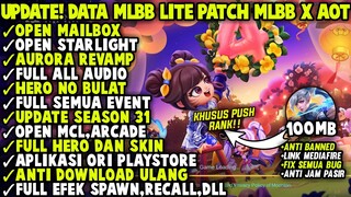 Data ML Lite Full Event 100Mb Patch Mlbb X AOT | ML Lite | Cara Mengatasi Lag & Patah Patah Di ML