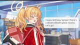 suara yoshimi ketika sensei ulang tahun