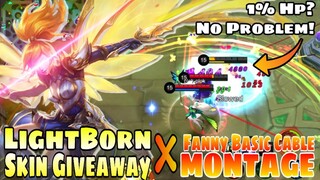 Fanny LightBorn Skin Giveaway | Fanny Montage | Mobile Legends Bang Bang Full HD