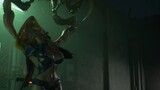 Resident Evil 3 Witch Jill bị một con bọ ôm