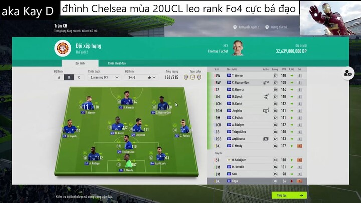 CHELSEA UCL20 len lỏi giữa dàn cầu thủ mùa mới  #35