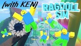 Playing [Ragdoll Sim 🎈] (With KEN)