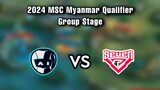 Ai Esports VS Team 7 ( Bo3 ) | 2024 MSC Myanmar Qualifier Group Stage