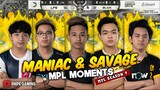 Every Maniac & Savage MPL PH Season 7 Regular - Playoffs! | Snipe Gaming Tv