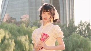【若雪】寄明月试跳 奶奶的扇子 大爷的伴奏 2023年还不会跳寄明月（？）