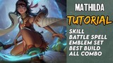 New Free Hero Mathilda Complete Guide, Best Build, Skill Combo, Tutorial | Mathilda Mobile Legends