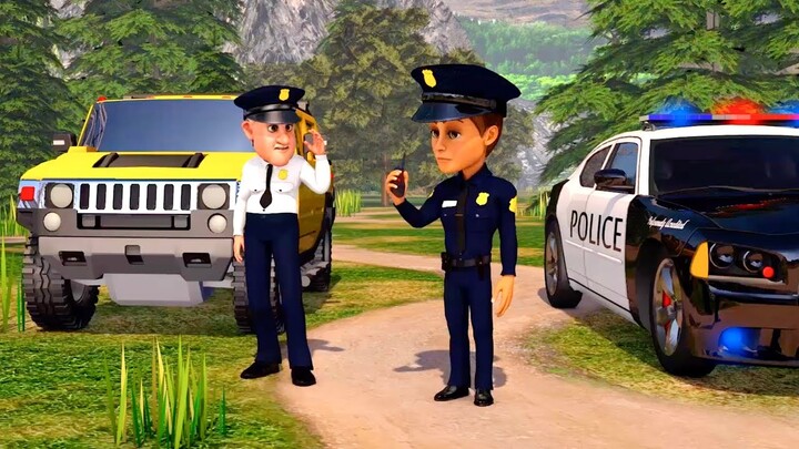 Mobil mobilan polisi anak. Kartun Mobil full movie 30 menit. Polisi kartun.  Kartun balap Mobil.
