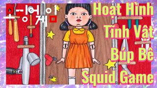 Hoạt Hình Tĩnh Vật Búp Bê Squid Game