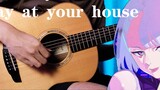 [Cyberpunk] Edgewalker ost "Aku sangat ingin tinggal di rumahmu" adaptasi gitar fingerstyle