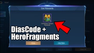 DiasCodes|HeroFragment Redeem na Mobile Legends Gift