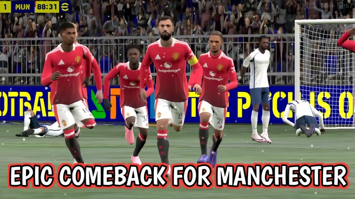 EPIC COMEBACK FOR MANCHESTER ‼️