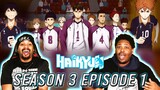 Karasuno vs Shiratorizawa Begins! Haikyuu Season 3 Episode 1 Reaction