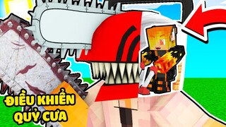 NẾU JACKVN ĐIỀU KHIỂN TRÍ NÃO QUỶ ĐẦU CƯA CHAINSAW MAN TRONG MINECRAFT*JACKVN CHAINSAW MAN