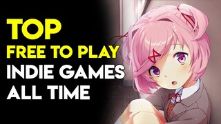 Top "Free To Play" Indie Games of All Time (Most Reviews) Steam Games