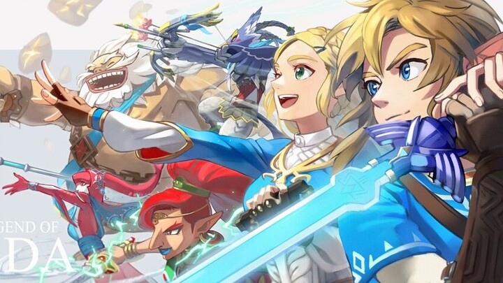 Open Zelda in the way of an anime MV! The future drawn with you【Modified Edition】