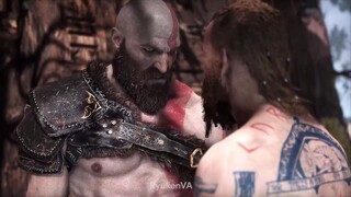 GOD OF WAR FANDUB INDONESIA - BALDUR VS KRATOS