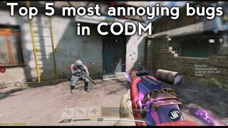 Top 5 most annoying features in cod mobile