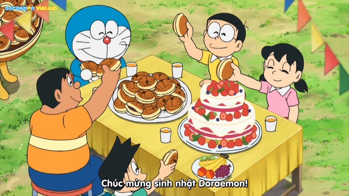 [SP] Doraemon Vietsub tập 722: Đặc biệt mừng sinh nhật Doraemon 2022