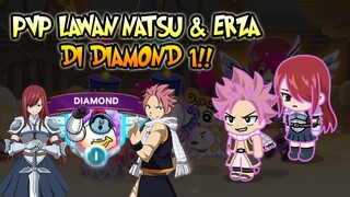 PVP LAWAN NATSU & ERZA DI DIAMOND 1!! 🔥🔥 LINE RANGERS: FAIRY TAIL COLLABORATION!! (INDONESIA)