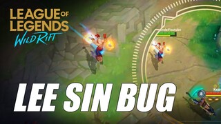 Lee Sin Bug - WILD RIFT