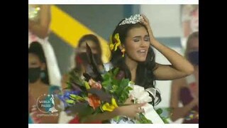 Funny Reaction - Miss Teen USA 2020 Kiʻilani Arruda - Crowning Moment