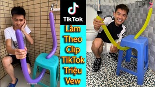 Hưng Troll | THỬ THÁCH LÀM THEO NHỮNG VIDEO TRIỆU VEW TRÊN TIKTOK PHẦN 2 | Ảo Thuật Lửa Trong Nước